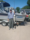 Ron Mattson with 9# Lake Trout