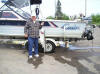 Reggie Gebo with 24 pound Laker. Click to enlarge picture.