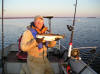 John Well holding Brown Trout